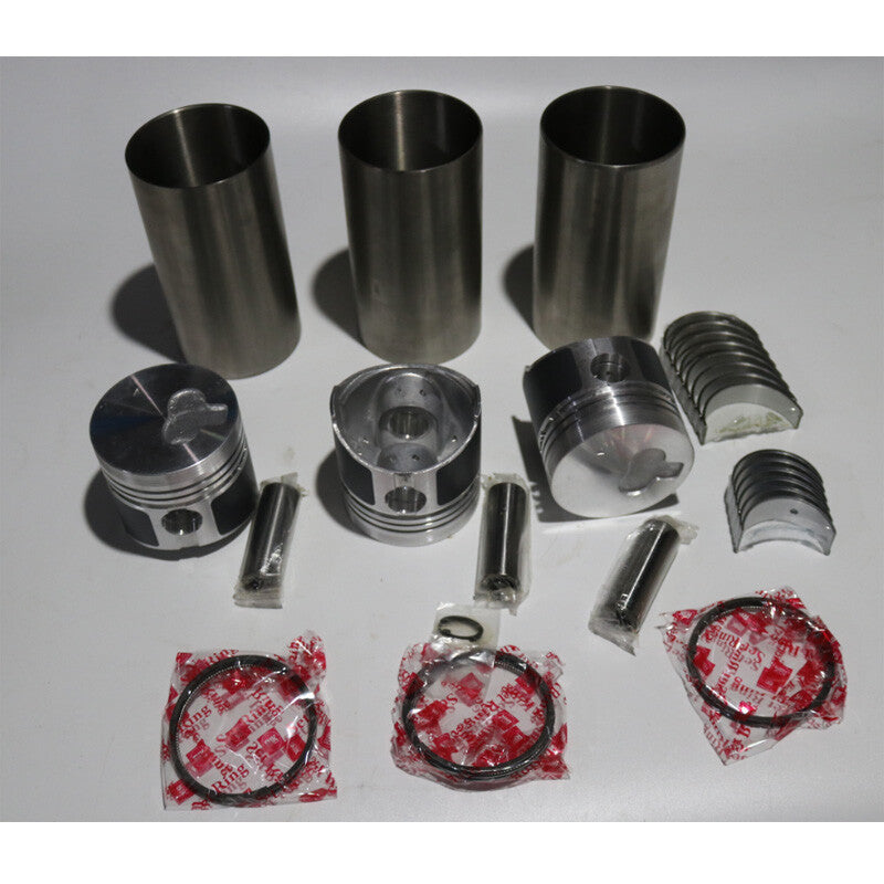 For MITSUBISHI K3M overhaul rebuild kit piston ring liner valves gasket bearing