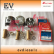 For kubota D1305 overhaul rebuild kit piston + bearing + gasket +valves