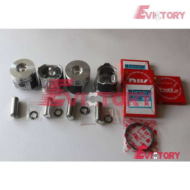 For kubota V2403T V2403M overhaul rebuild kit Piston ring gasket bearing