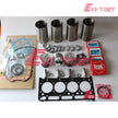 For KUBOTA V2203 rebuild overhaul kit piston liner gasket bearing valve guide