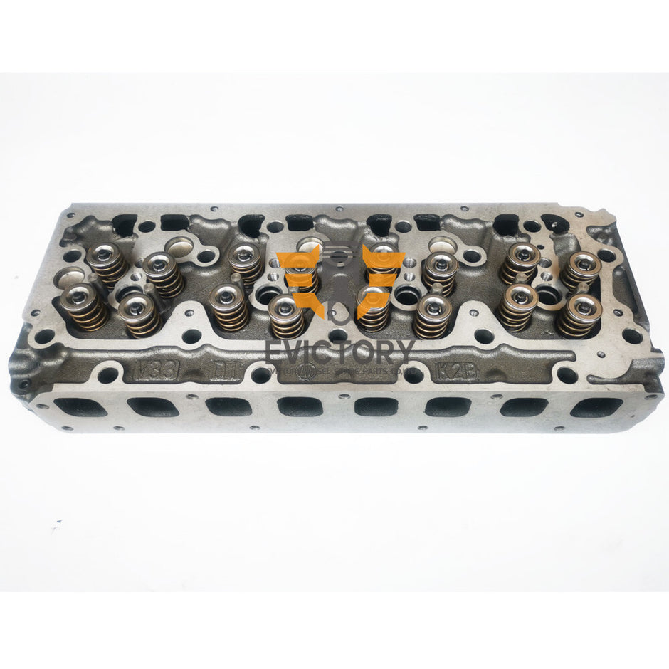 For Kubota V3300 V3800 V3300-DI-T Cylinder head assy for Bobcat T300 loader