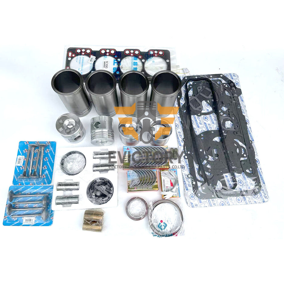 For Xinchai A490BPG 490BPG Engine Overhaul Rebuild Kit piston ring liner gasket