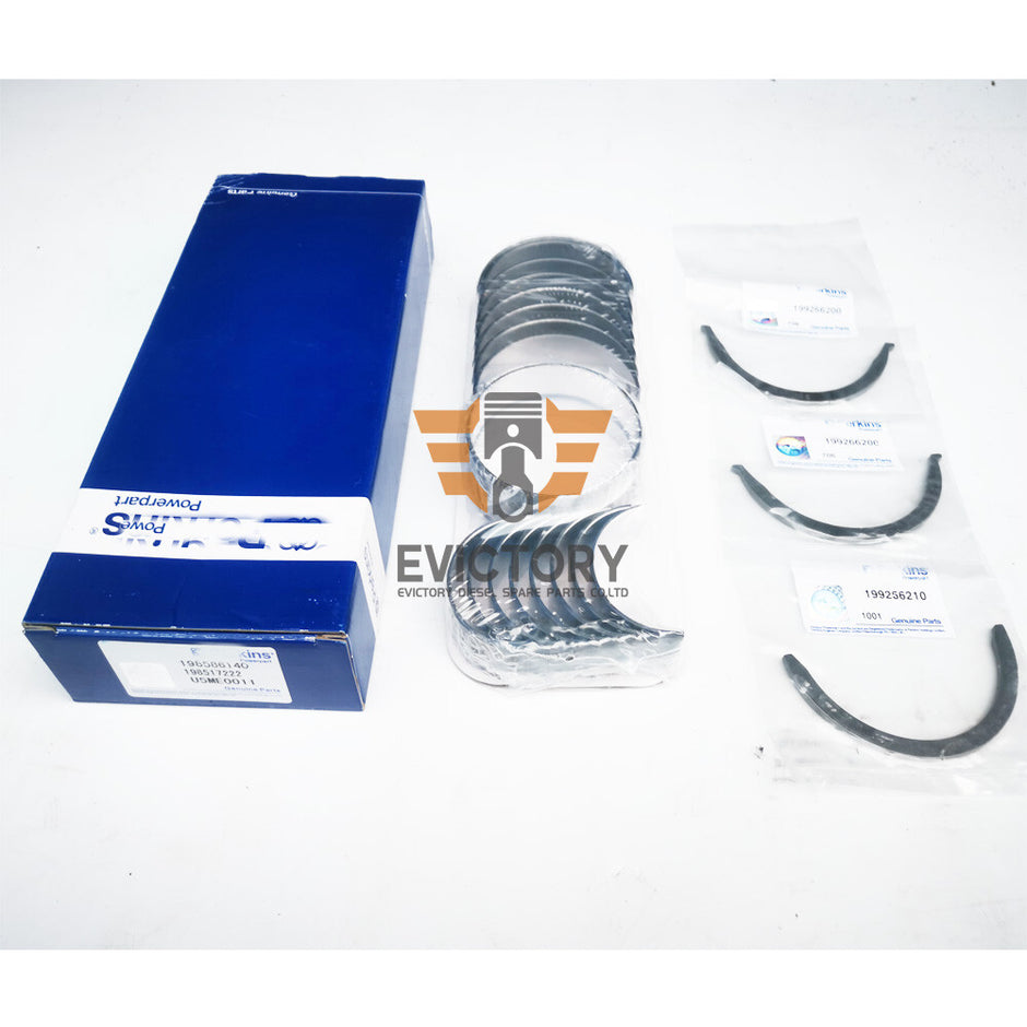 For Perkins 404C 404C-22T overhaul rebuild Kit piston ring liner gasket bearing
