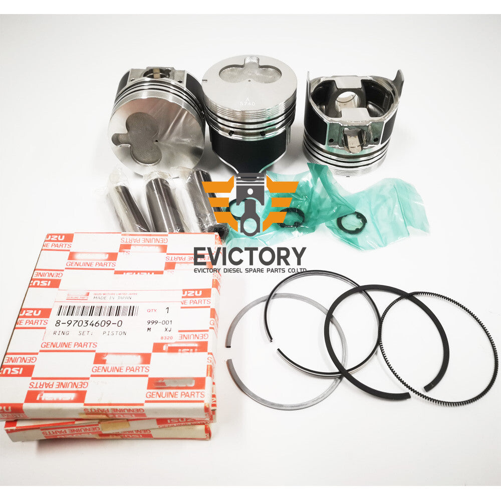 For Isuzu 3LB1 oversized rebuild kit oversize piston ring Bearing gasket