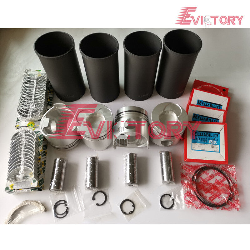 For Hino  W04DT W04D overhaul rebuild kit piston ring cyl liner gasket bearing