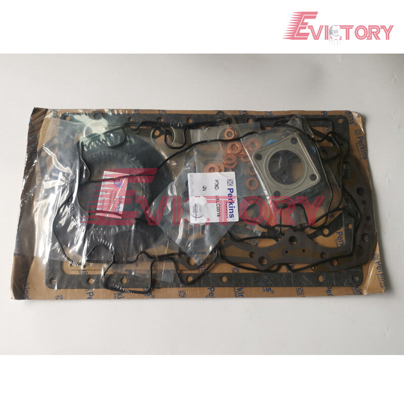 FOR Perkins 404C-22T 404C-22 404C cylinder head assy + full gasket kit