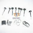 For Perkins 404D-22T 404D 404-22 rebuild overhaul kit + valves+guides+seats
