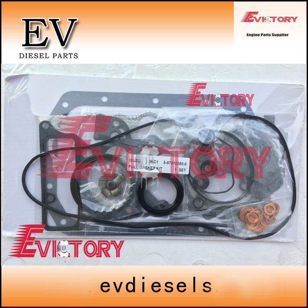 For Isuzu 3KC1 overhaul rebuild kit piston + ring + overhaul gasket cylinder kit