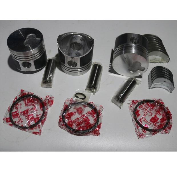 K3N rebuild kit oversize 0.50mm piston ring gasket bearing for MITSUBISHI engine