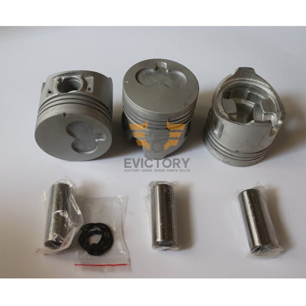 For Isuzu 3LD1 rebuild kit oversize +0.50mm piston + ring + gasket bearings