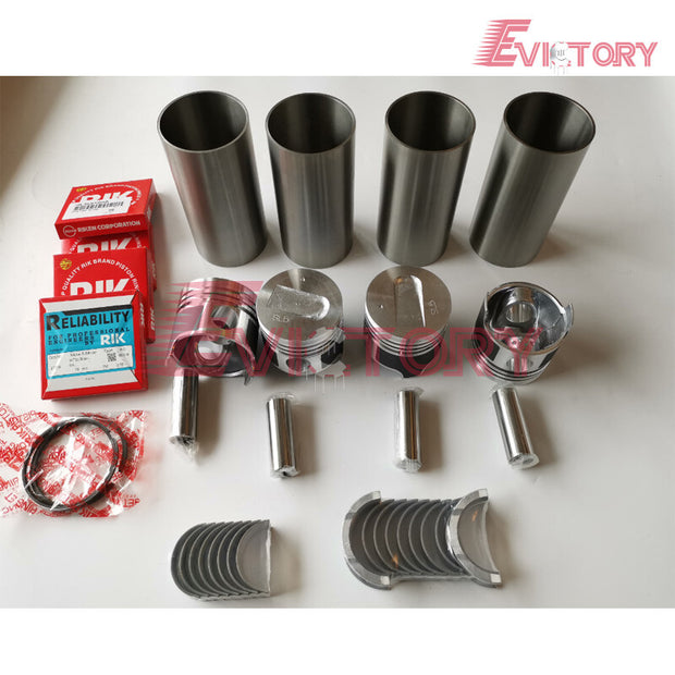 For Caterpiller excavator S4L S4L2 S4L-2 rebuild overhaul kit + 1pc water pump