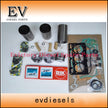 for KUBOTA D1005 rebuild overhaul repair kit piston ring cylinder liner gaskets
