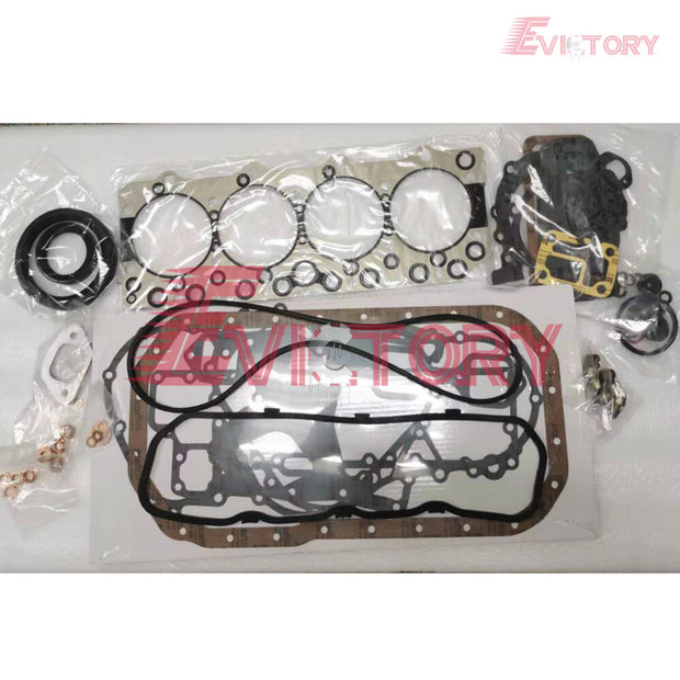 for ISUZU 4BG1TC 4BG1-T 4BG1 rebuild overhaul kit piston liner gasket bearing