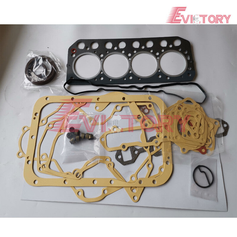 for MITSUBISHI S4L-2 S4L2 S4L rebuild overhaul kit + gasket + 1pc connecting rod