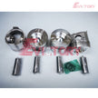 For Komatsu +0.50mm oversize 4D95L 4D95LE piston ring gasket bearing rebuild kit