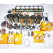 For CAT caterpillar 3126 rebuild kit + valve+guide+piston liner gasket bearings
