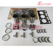 For Kubota D1503 rebuild kit overhaul gasket piston ring liner valves bearings