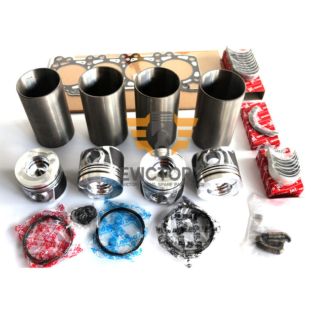For NISSAN  YD25 YD25DDTI rebuild kit piston +ring + liner + gasket+bearing