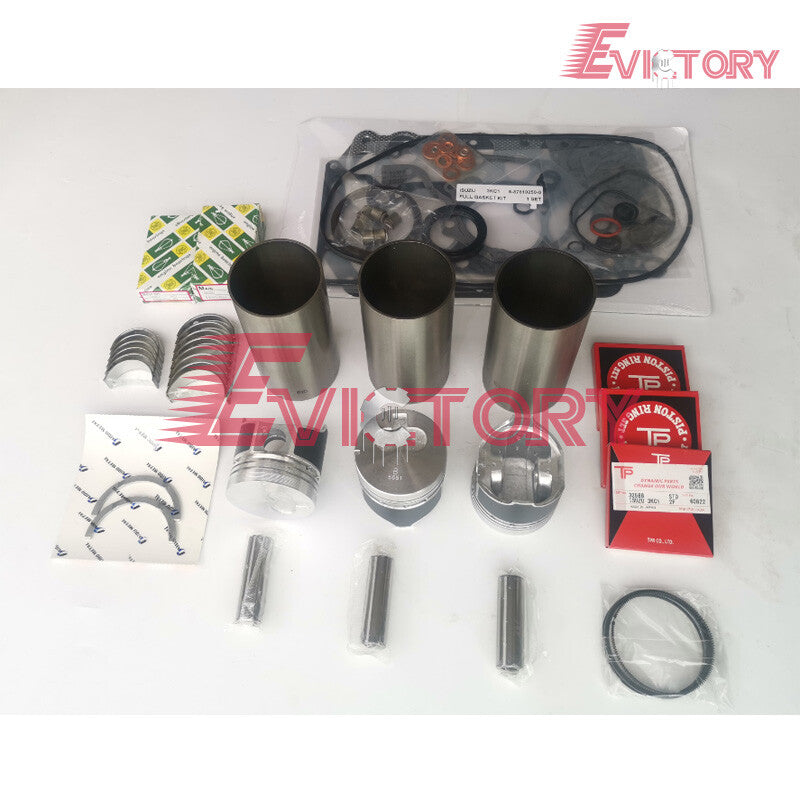 For Isuzu 3KC1 rebuild overhaul kit piston liner gasket SUMITOMO S85UX S100F2