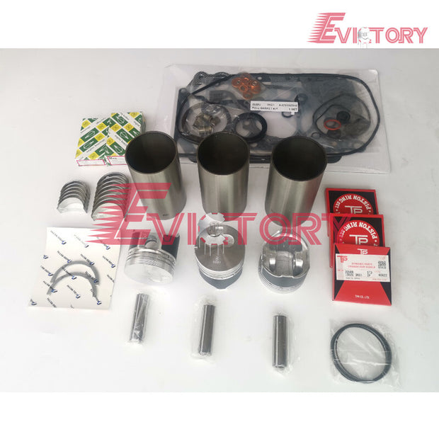 For Isuzu 3KC1 rebuild overhaul kit piston liner gasket SUMITOMO S85UX S100F2