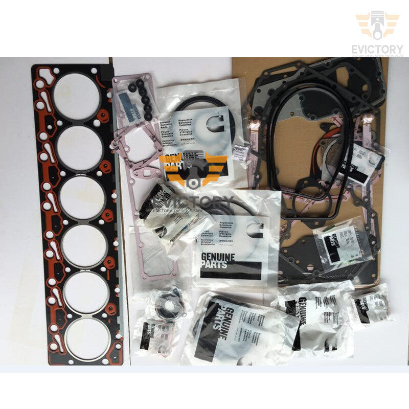 KOMATSU EXCAVATOR SAA6D107 SA6D107 rebuild repair gasket bearing Piston ring