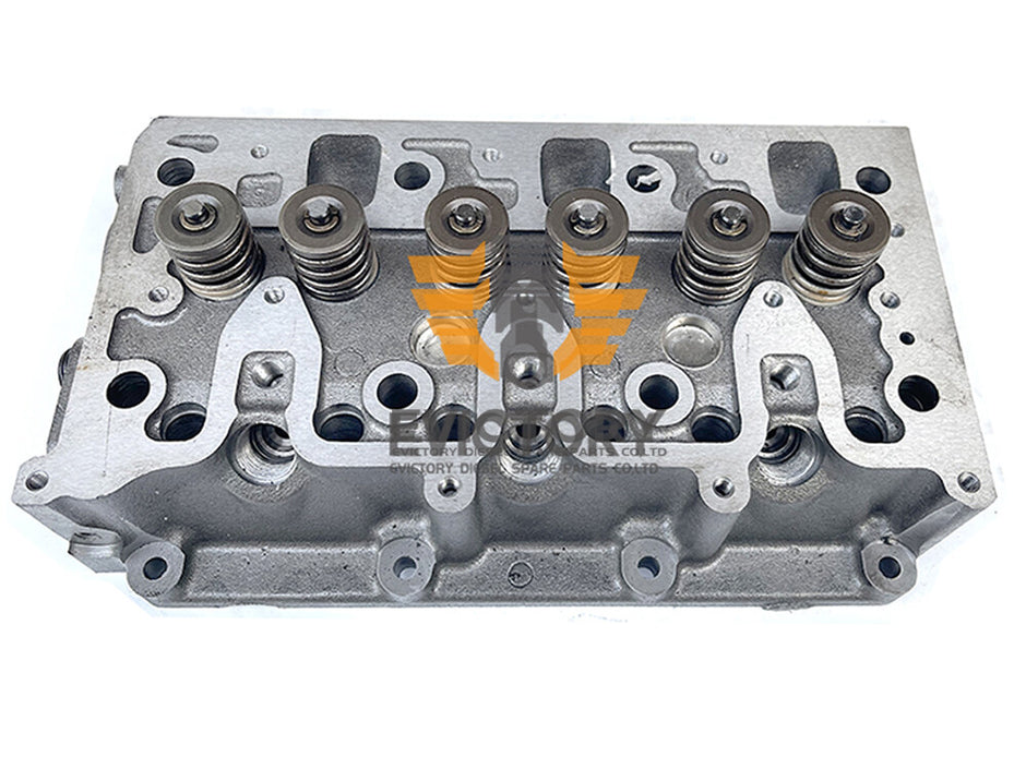 For Isuzu 3LB1 Cylinder Head Assy with valve guide seat spring oil seals