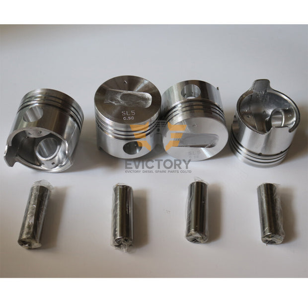 For CATERPILLAR excavator S4L2 S4L-2 rebuild kit oversize piston ring +0.50mm