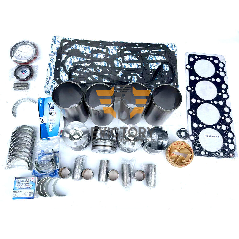For Yangchai YZ4102 YZ4102ZLQ YZ4105 Engine Overhaul Rebuild Kit
