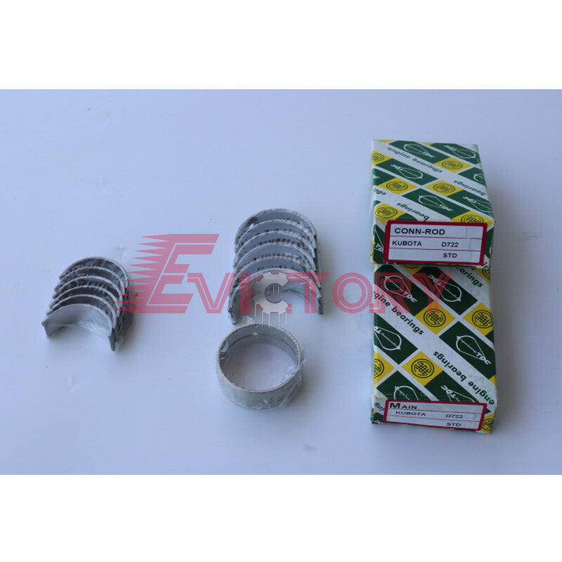 D1403 repair kit piston + ring set + big small bearing For KUBOTA engine parts