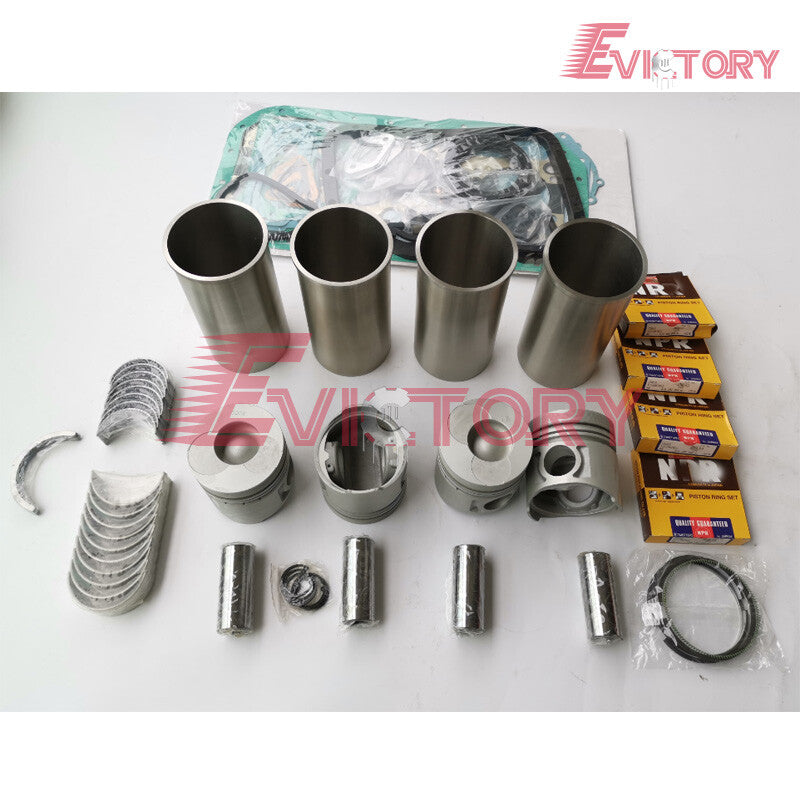 For EXCAVATOR forklift DB33A DB33 rebuild overhaul kit + 1pc connecting rod