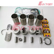 For EXCAVATOR forklift DB33A DB33 rebuild overhaul kit + 1pc connecting rod