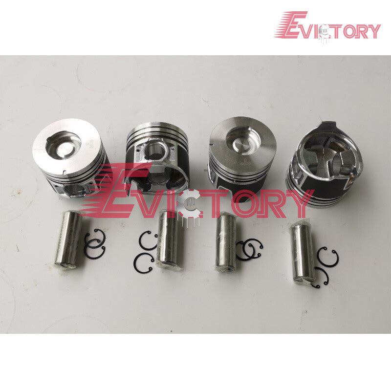 For Isuzu 4LE2 rebuild kit gasket bearing piston ring liner 1pc connecting rod