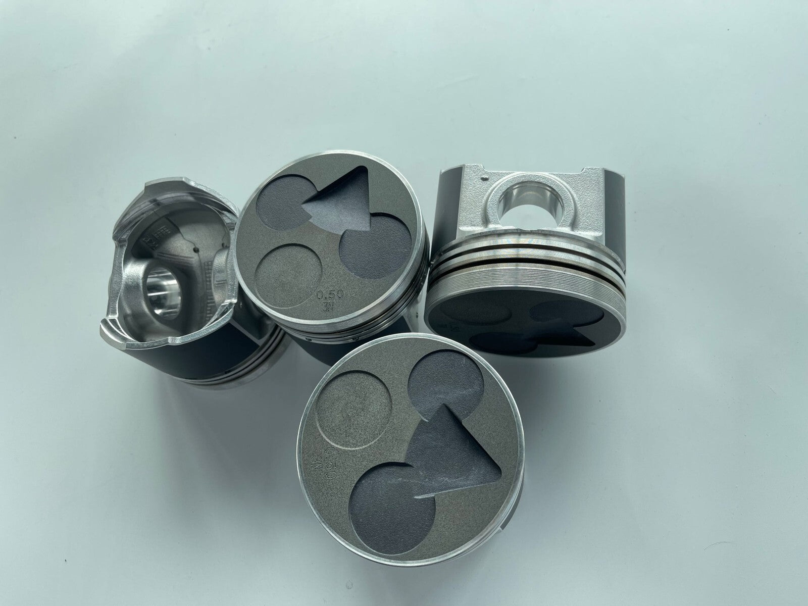 For Kubota V3600 rebuild kit +0.50mm oversize piston ring gasket bearing