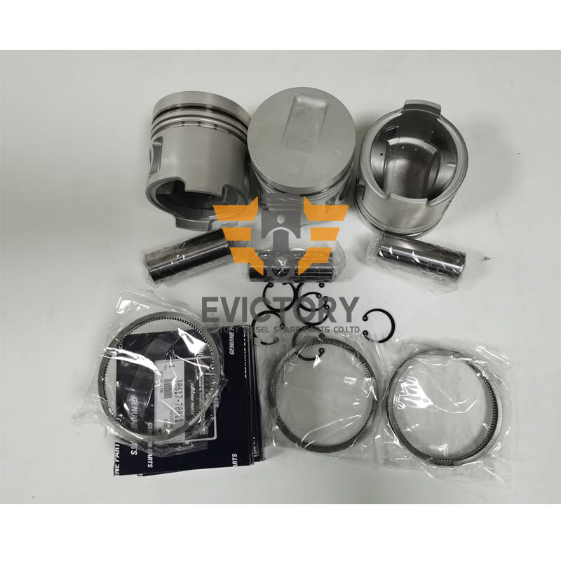 For Mitsubishi S3Q2 S3Q engine rebuild kit piston ring bearing gasket