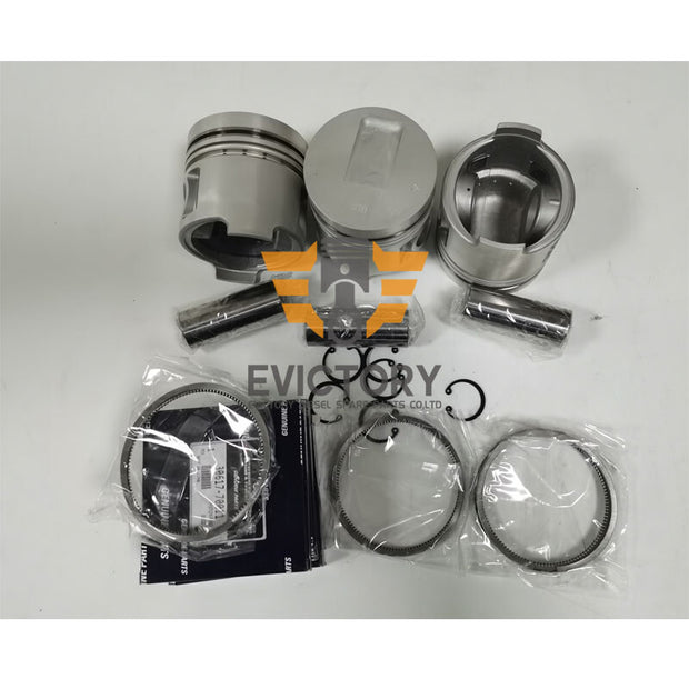 For Mitsubishi S3Q2 S3Q engine rebuild kit piston ring bearing gasket