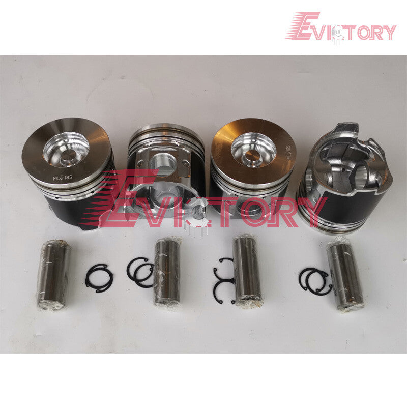 For Yanmar S4D98 S4D98E 4tnv98t rebuild kit Piston ring liner gasket bearing