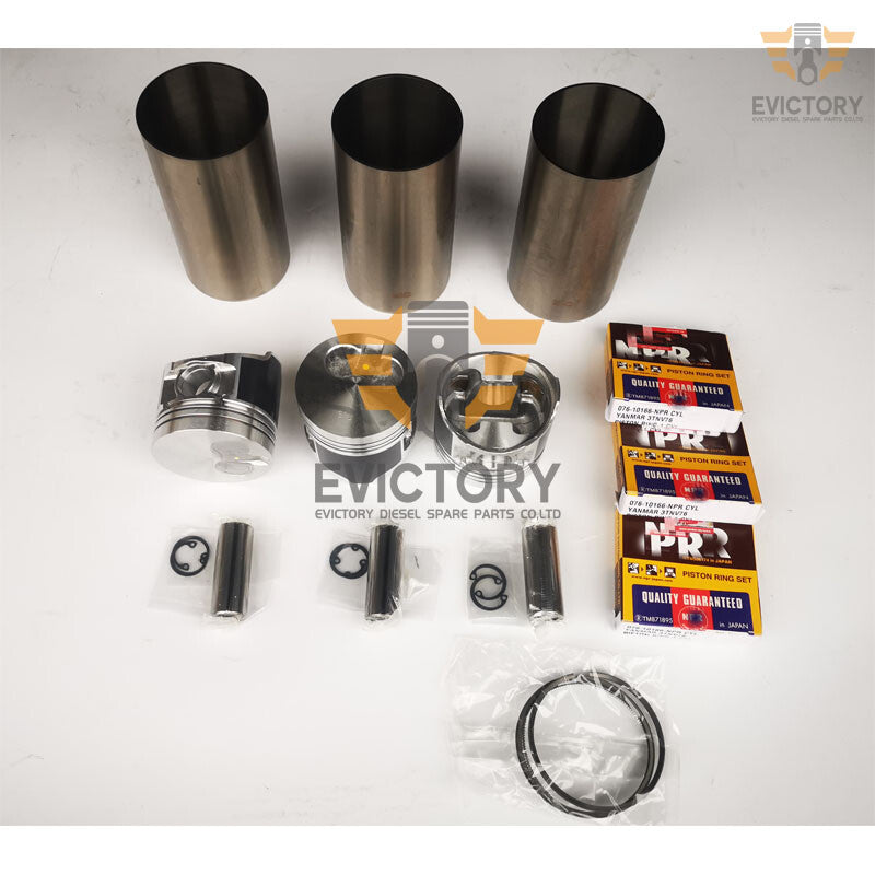 D1.1 D1.1DCAE4 Engine Overhaul Rebuild Kit for Volvo EC15 EC20 excavator repair