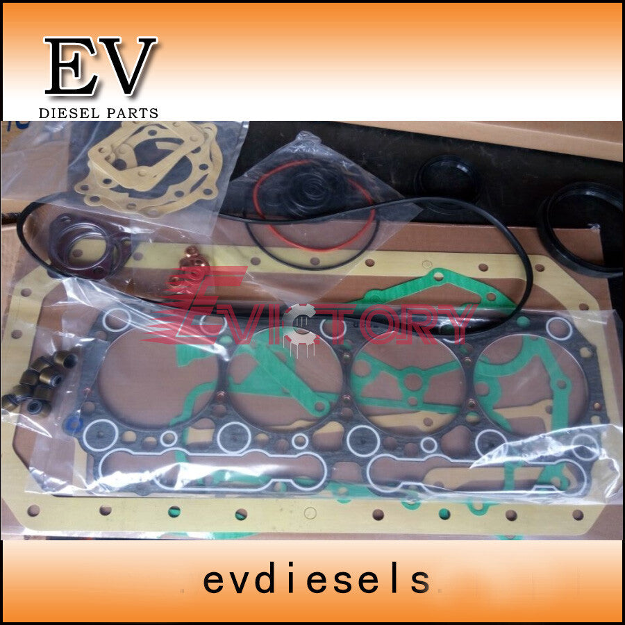 For Hino W04CT W04C-T W04C rebuild overhaul repair kit + 8pcs valve