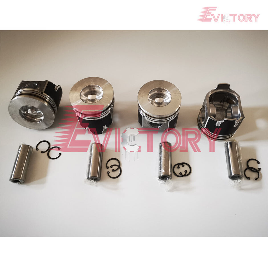 For KUBOTA V2607T V2607DI V2607 rebuild kit valves piston ring gasket bearing