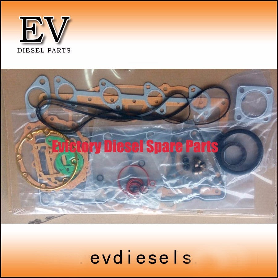 For KUBOTA V1505 rebuild kit full gasket kit + bearing + ring set + piston