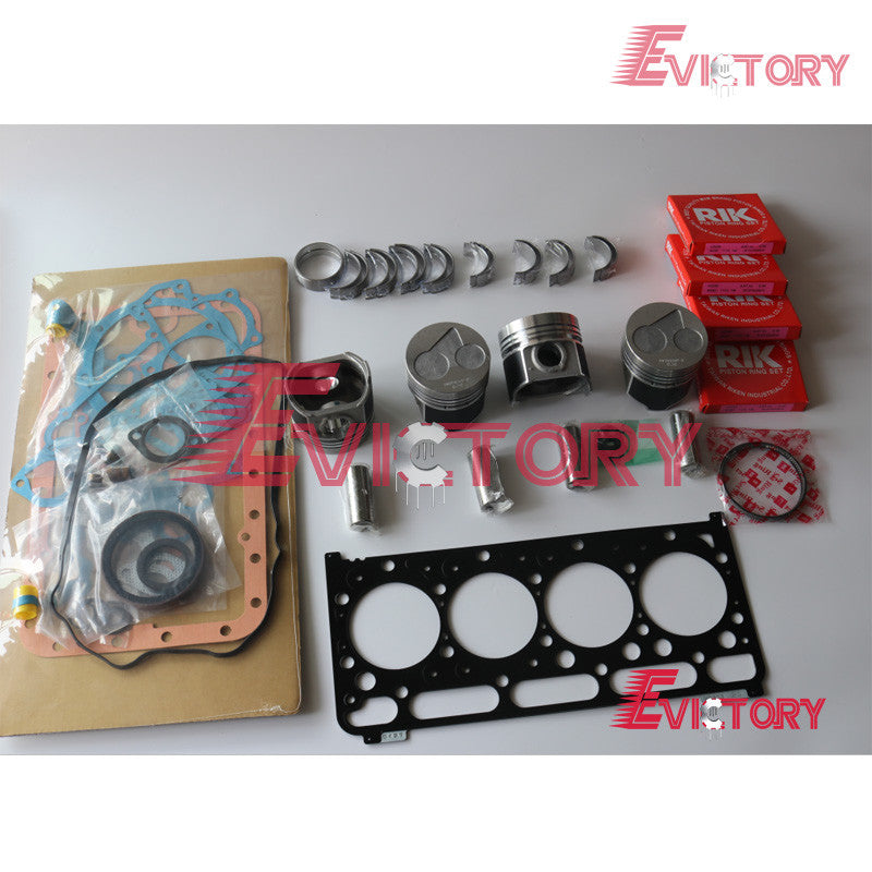 For Kubota V2203-T V2203 rebuild overhaul repair kit piston ring 0.50MM