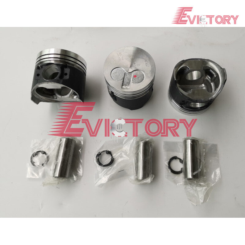 For YANMAR 3YM20 Rebuild Kit piston ring cylinder liner gasket bearing