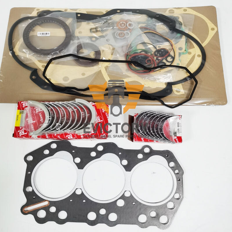 For Mitsubishi S3Q S3Q2T S3Q2 rebuild kit piston ring liner bearing gasket