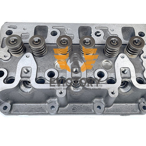 For Isuzu 3LB1 Cylinder Head Assy with valve + ring bearing gasket