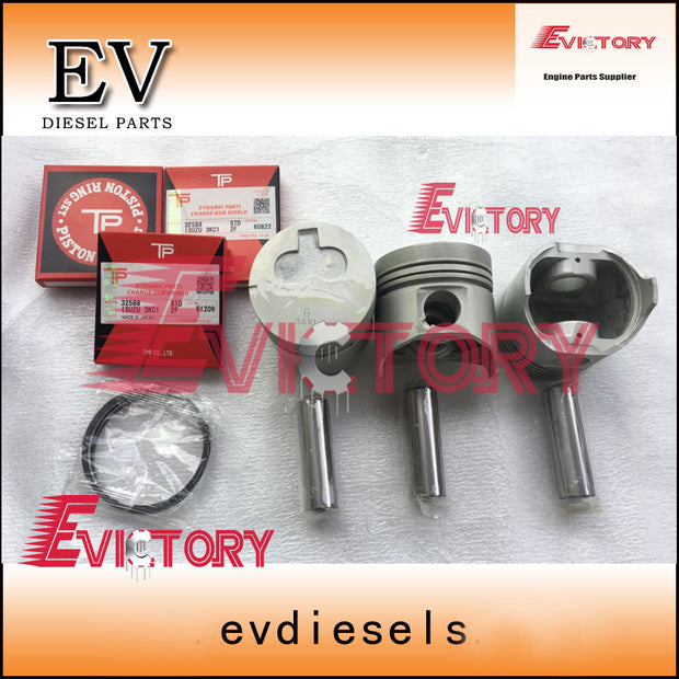 For Isuzu 3KC1 overhaul rebuild kit piston + ring + overhaul gasket cylinder kit