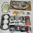 For Mitsubishi S3Q2T S3Q2 REBUILD overhaul kit piston + ring + bearing + gaskets