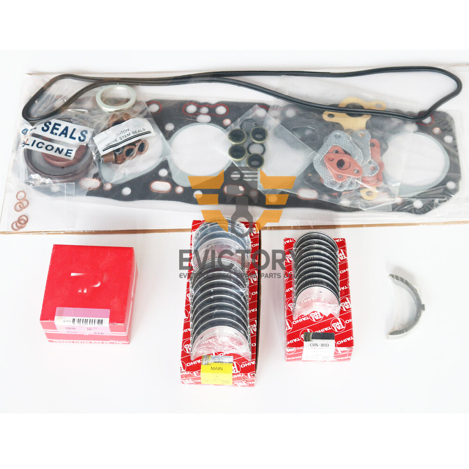 for TOYOTA 2H rebuild overhaul kit piston ring liner gasket kit bearing