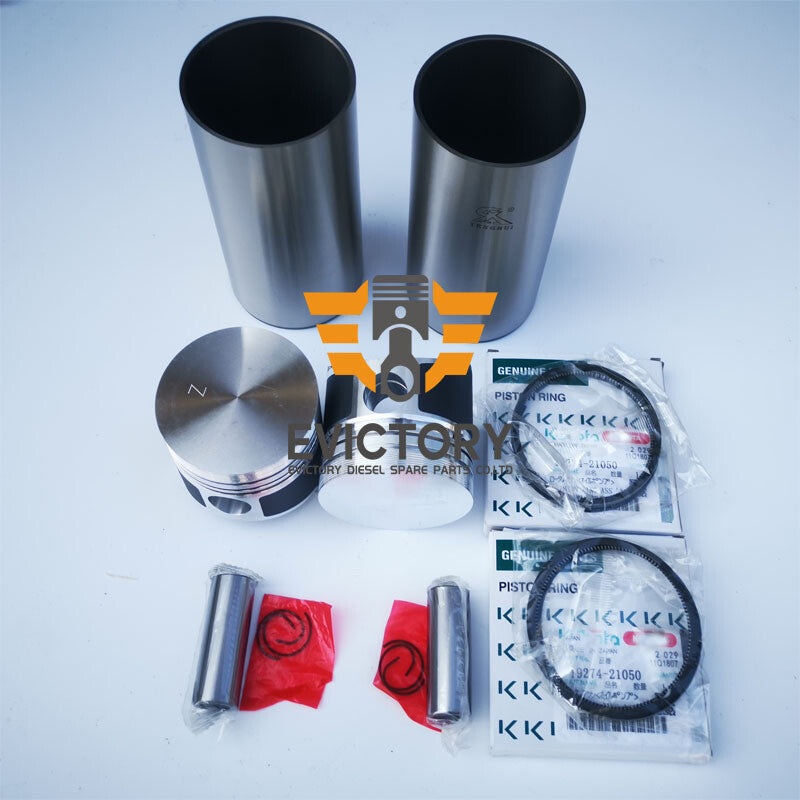 Z600 ZB600 rebuild kit piston ring liner gasket bearing for Kubota Tractor B4200