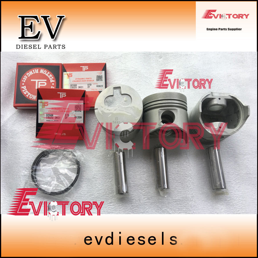 For Isuzu 3KC1 rebuild overhaul kit piston liner gasket SUMITOMO S85UX S100F2