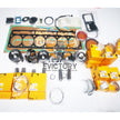 For CAT caterpillar 3126 rebuild kit + valve+guide+piston liner gasket bearings